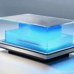 메탄올 연료전지 및 변환 기술 - "A visually striking and highly detailed depiction of a compact, futuristic methanol fuel cell devic...
