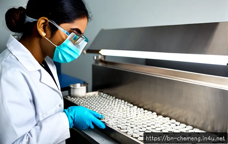 고체연료와 화학공학 - Photorealistic chemical engineering laboratory, a South Asian Bengali female engineer in full safety...