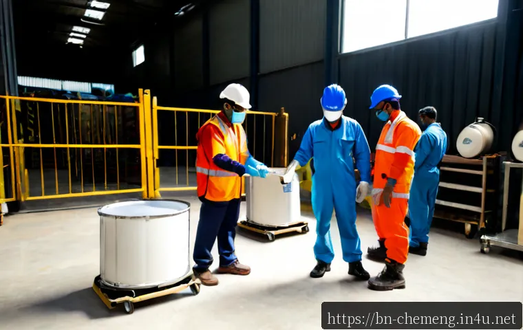 위험물 관리 및 산업안전 관련 이미지 1